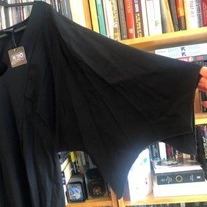 NWT Retrolicious Black Pencil Dress with bat wing sleeves size 1X